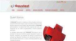Desktop Screenshot of consulmat.com.br